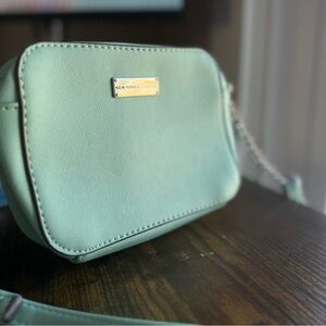 New York & Company Light Green Clutch